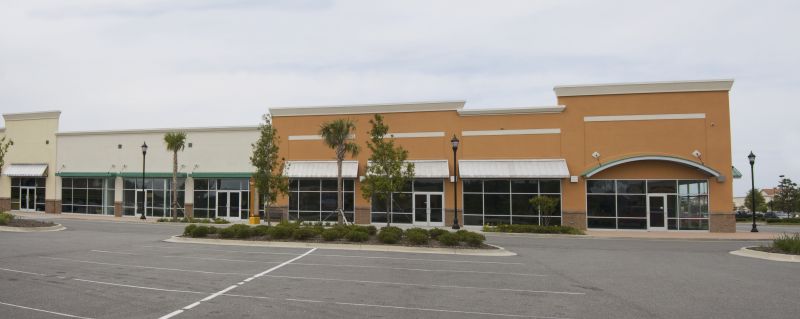 Commercial Building Stucco Finish